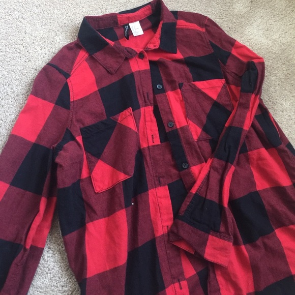 H&M Tops - ‼️SALE🔸Buffalo Check Shirt